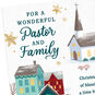 Church and Homes Religious Pastor Christmas Card Card Front Detail image number 5