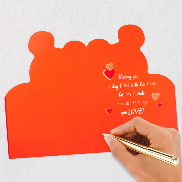 Disney Mickey All the Things You Love Valentine's Day Card, , large image number 6