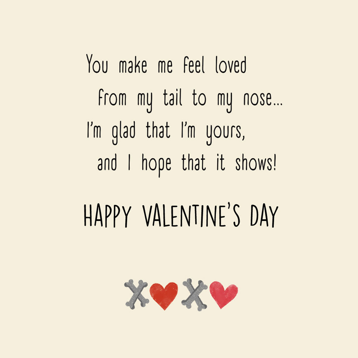 Woof You So Much Valentine's Day Card From the Dog, , large image number 2