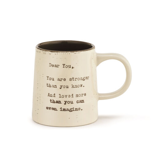Demdaco Dear You Strength Mug, 12 oz., 