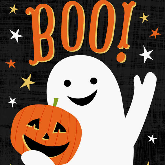 A Friendly Little Boo Halloween Note Cards, Pack of 6, , large image number 4