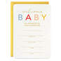 Gold Dots Fill-in-the-Blank Baby Shower Invitations, Pack of 10, , large image number 2