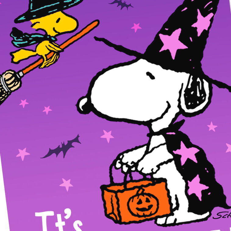 Peanuts® Witches and Pumpkins Halloween Cards, Pack of 6, , large image number 4