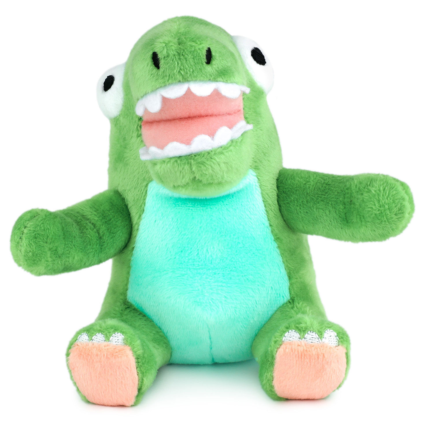 Little Green Dinosaur Plush Gift Card Holder, 4" for only USD 8.99 | Hallmark