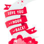 Love You to the Moon and Back 3D Pop-Up Valentine's Day Card, , large image number 5