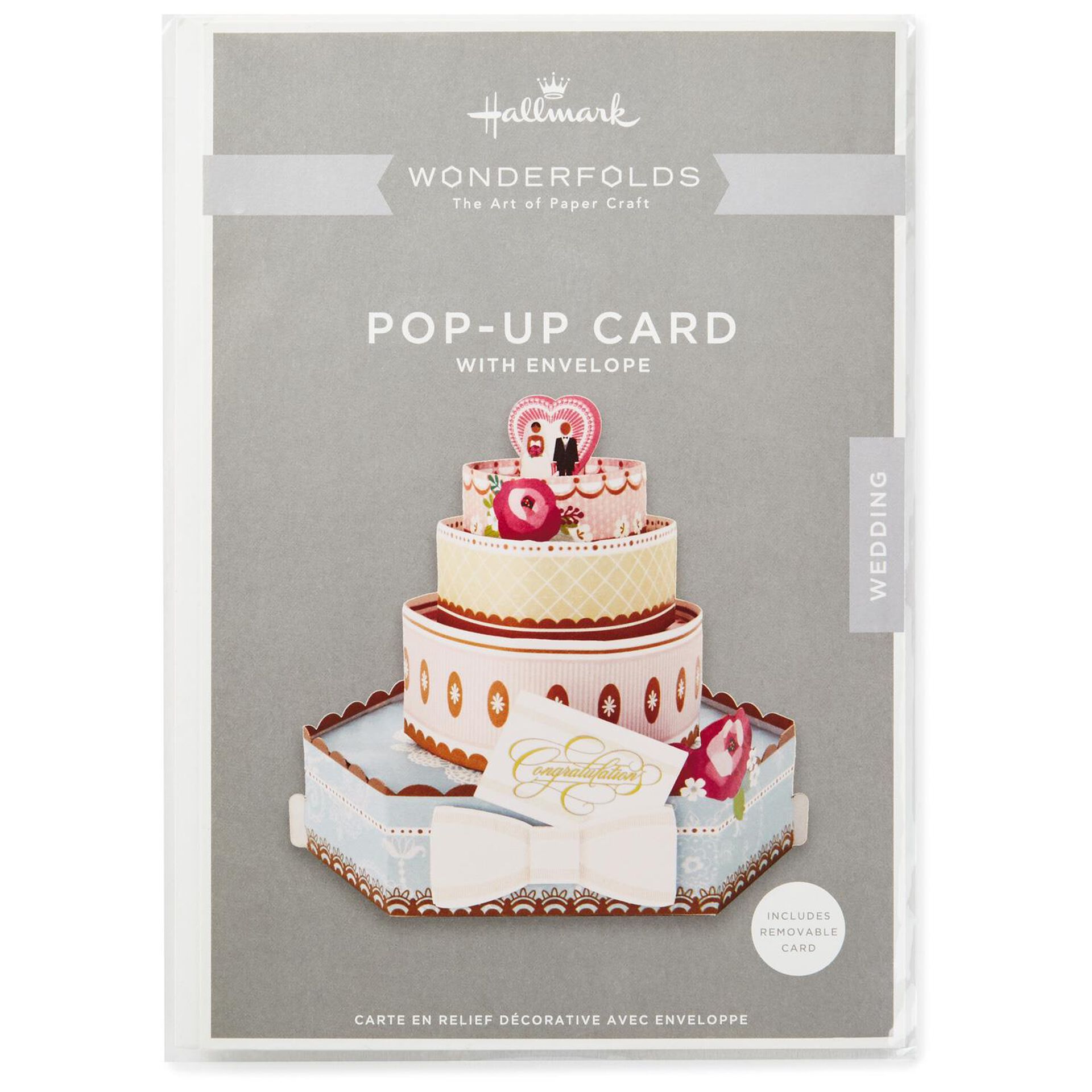 A Delicious Congratulations Pop Up Wedding Card Greeting Cards Hallmark
