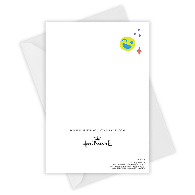 Mercury Retrograde Folded Thinking of You Photo Card  image number 4