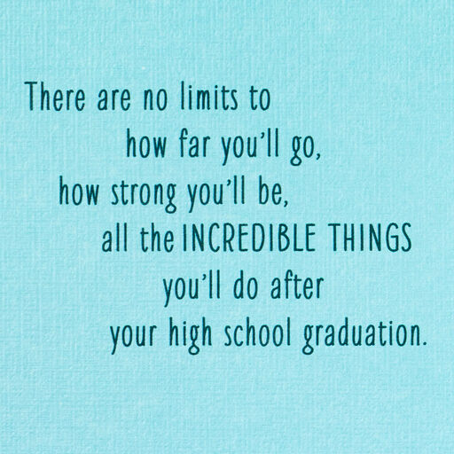Fly High Graduation Card for Grandson, 