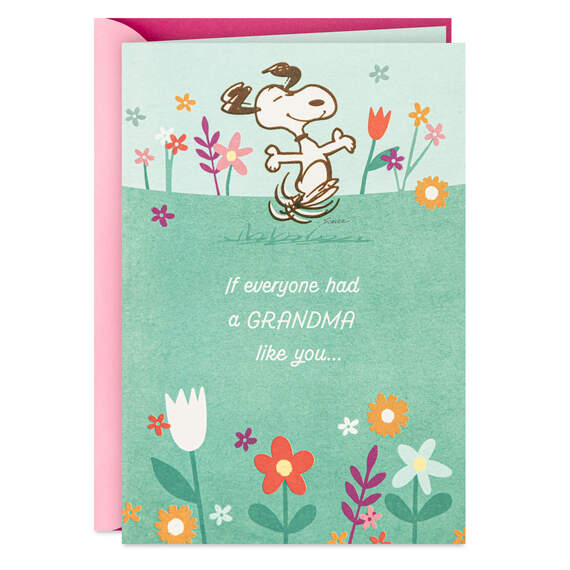 Peanuts® Snoopy Happy Dance Mother's Day Card for Grandma
