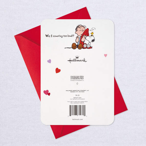 Peanuts® Linus Count My Blessings Valentine's Day Card, , large image number 7