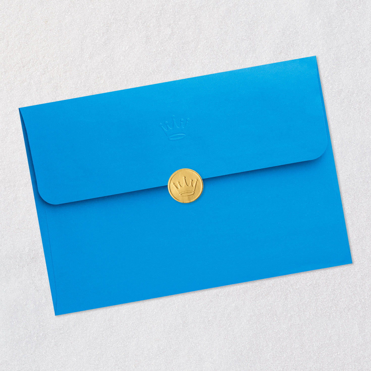 3D Pop-Up Cheese Wedge Funny Father's Day Card Envelope Back with Seal image number 7