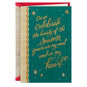 Elegant Gold and Green Christmas Card Card Front image number 1