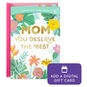 Pastel Tropical Flowers Mother's Day Gift Card  image number 1