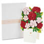 I Love You Floral Bouquet Valentine's Day Card in Gift Box, , large image number 1