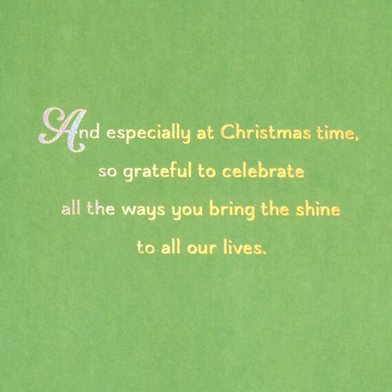 You're a Spark of Goodness Christmas Card for Daughter, , large image number 3