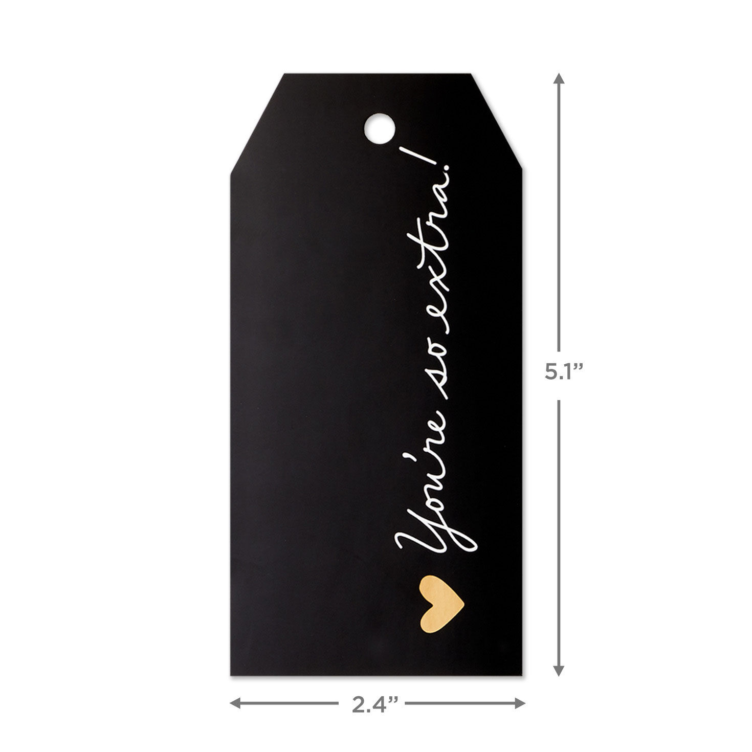 Assorted Black, White and Gold 12-Pack Gift Tags - Seals & Gift Tags ...