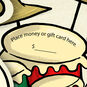 Squirrel Drummer Boy Carol Christmas Card Card Front Detail image number 4