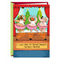 Dancing Men in Tutus Funny Christmas Card Card Front image number 1