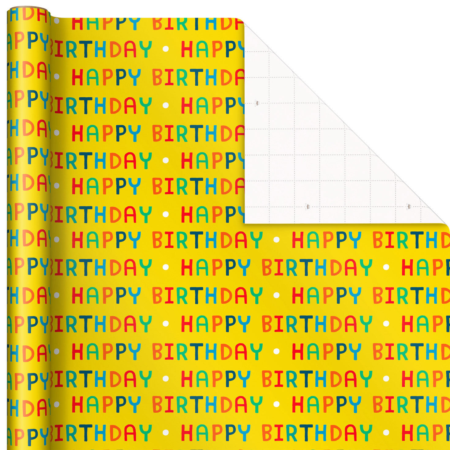 Birthday Gift Wrap Roll Trio For Boys and Girls Wrap Square image number 4