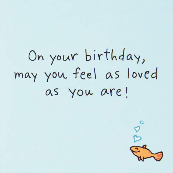 Fishbowl Surprise Party Birthday Card - Greeting Cards | Hallmark