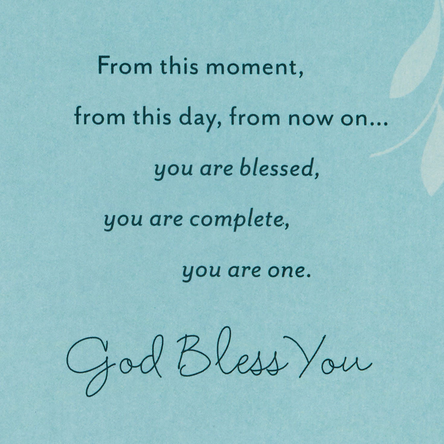 Everlasting Circle of Love Religious Wedding Card for only USD 5.99 | Hallmark