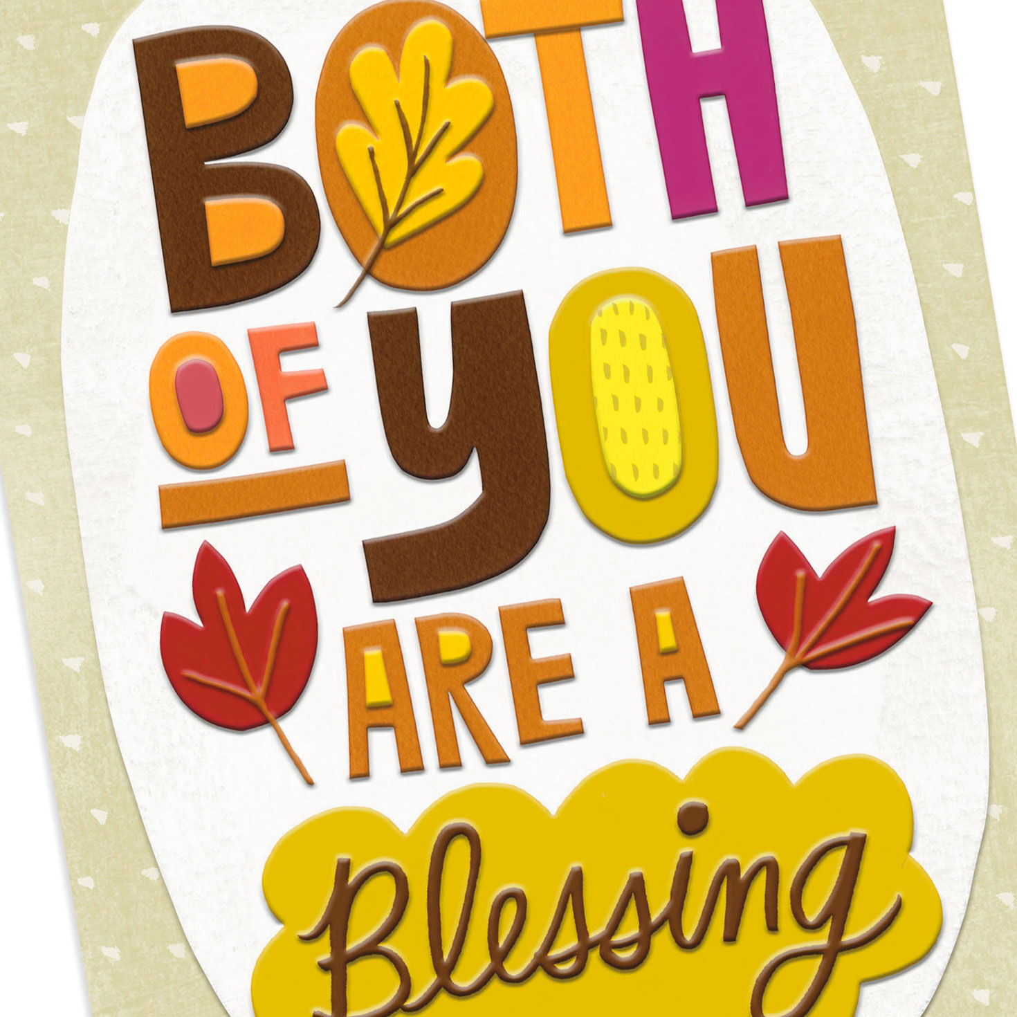 You're a Blessing Thanksgiving Card for Both for only USD 2.99 | Hallmark