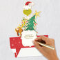 Grinch Santa Pop-up Christmas Card Signing card image number 7