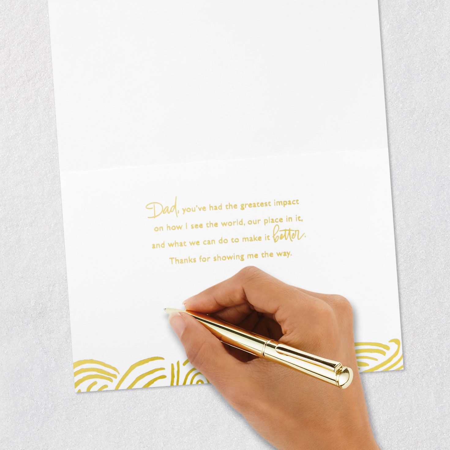 Thanks for Showing Me the Way Father's Day Card for Dad, , large image number 6