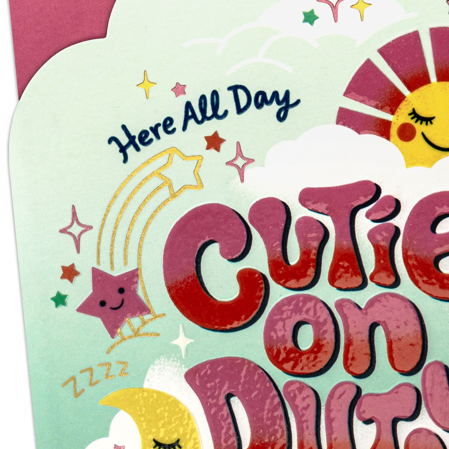 Cutie on Duty New Baby Girl Card, , large image number 4