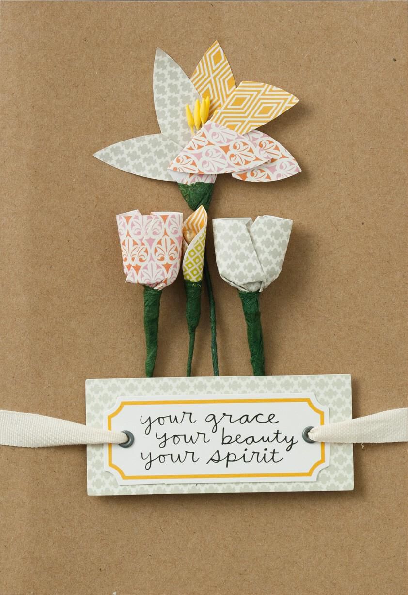 Grace, Beauty, Spirit Mother's Day Card