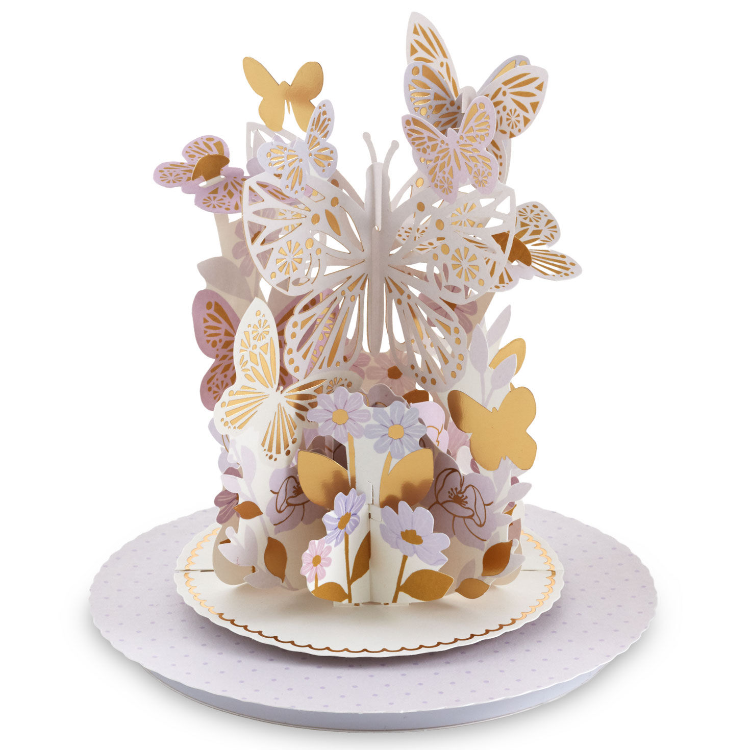 Butterfly Bouquet Musical Pop-Up Mother's Day Card Pop-up Card Front image number 1