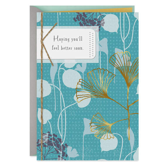 Comfort and Caring as You Recover Get Well Card