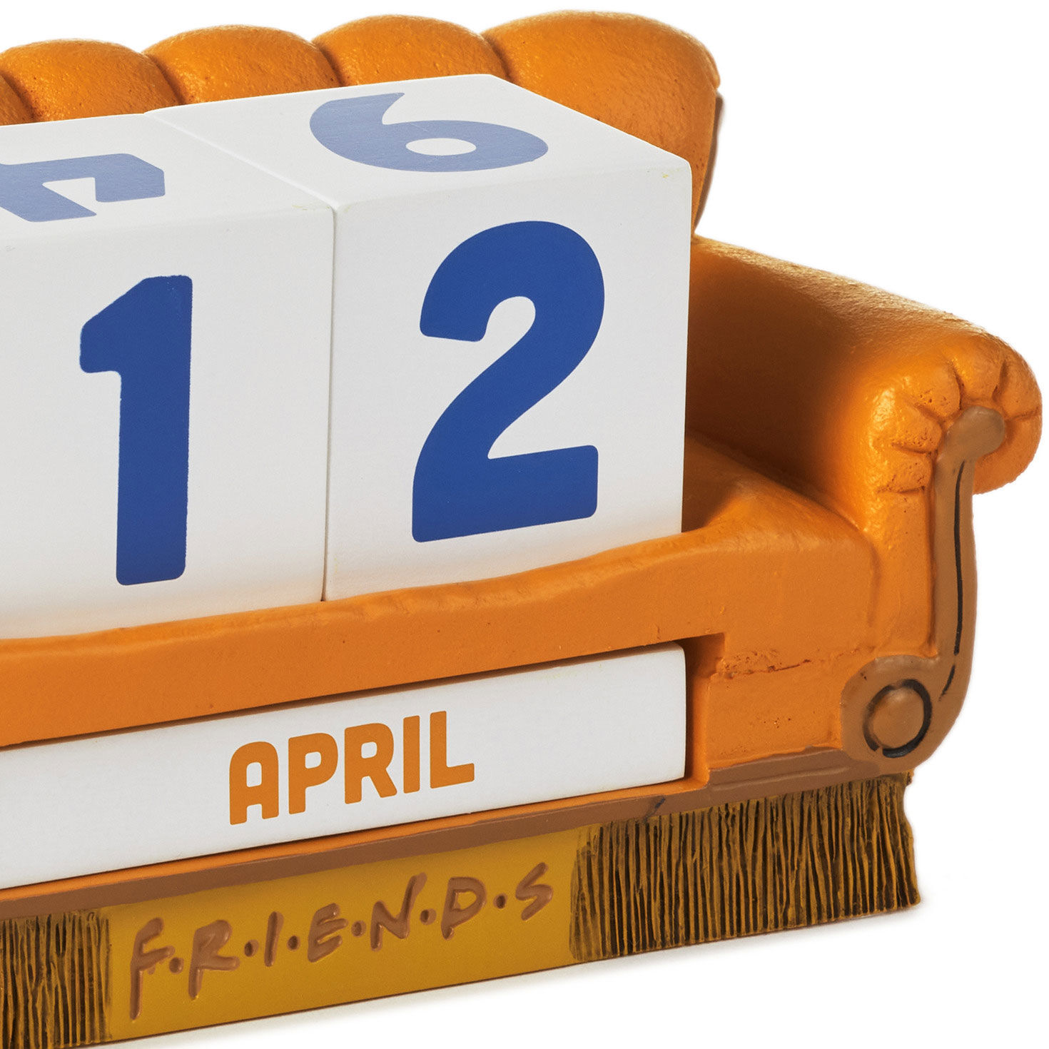 Friends Orange Couch Perpetual Calendar for only USD 39.99 | Hallmark