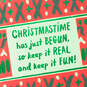 Keep It Real and Fun Christmas Card, , large image number 4