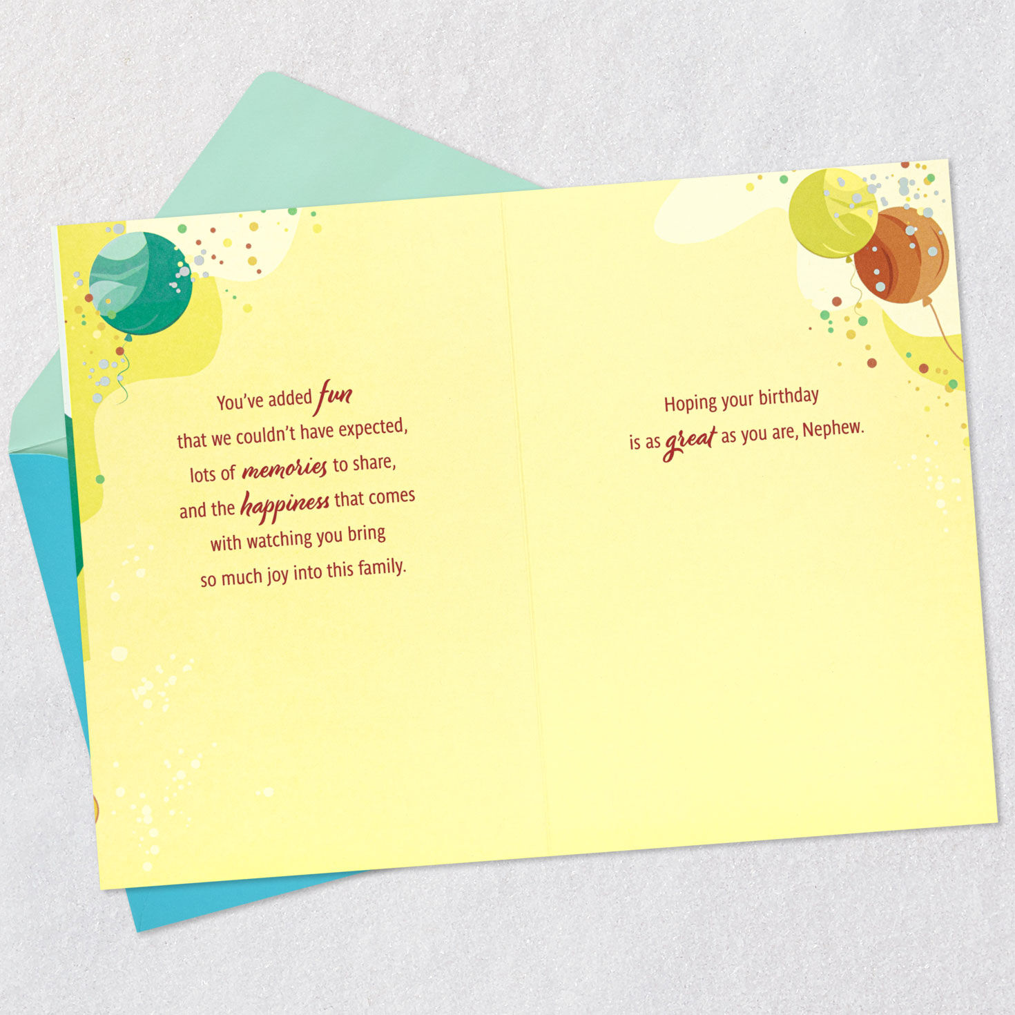 One Great Guy Birthday Card for Nephew, , large image number 4