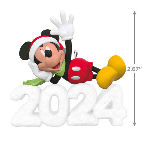 Disney Mickey Mouse A Year of Disney Magic 2024 Ornament, , large image number 3