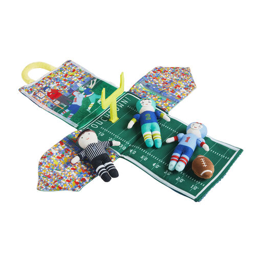 Mud Pie Football Plush Toy Set, 5 Pieces, 