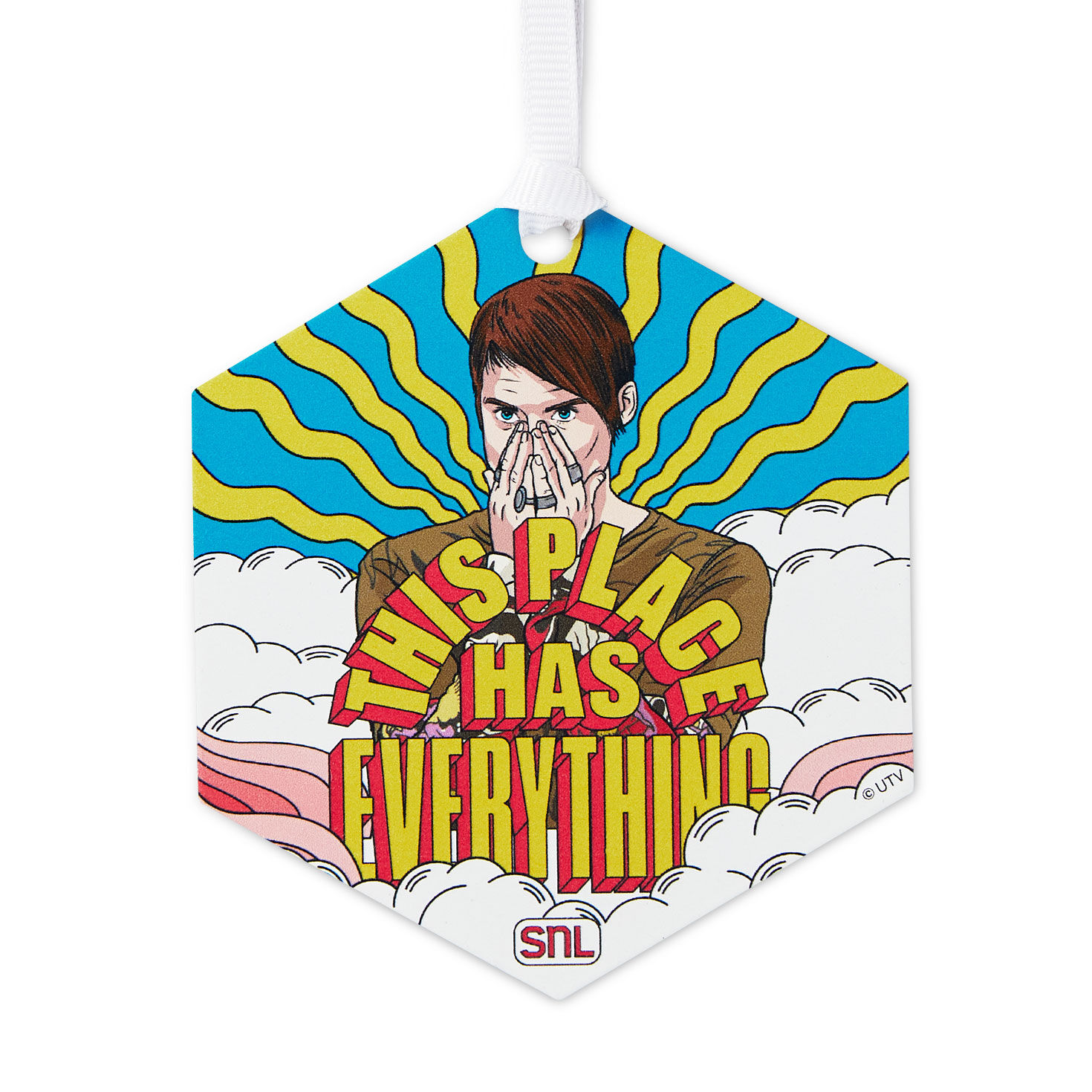 Saturday Night Live Stefon Metal Ornament