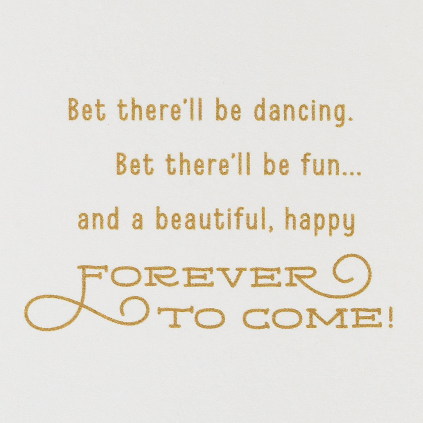 A Happy Forever to Come Wedding Shower Card, , large image number 3
