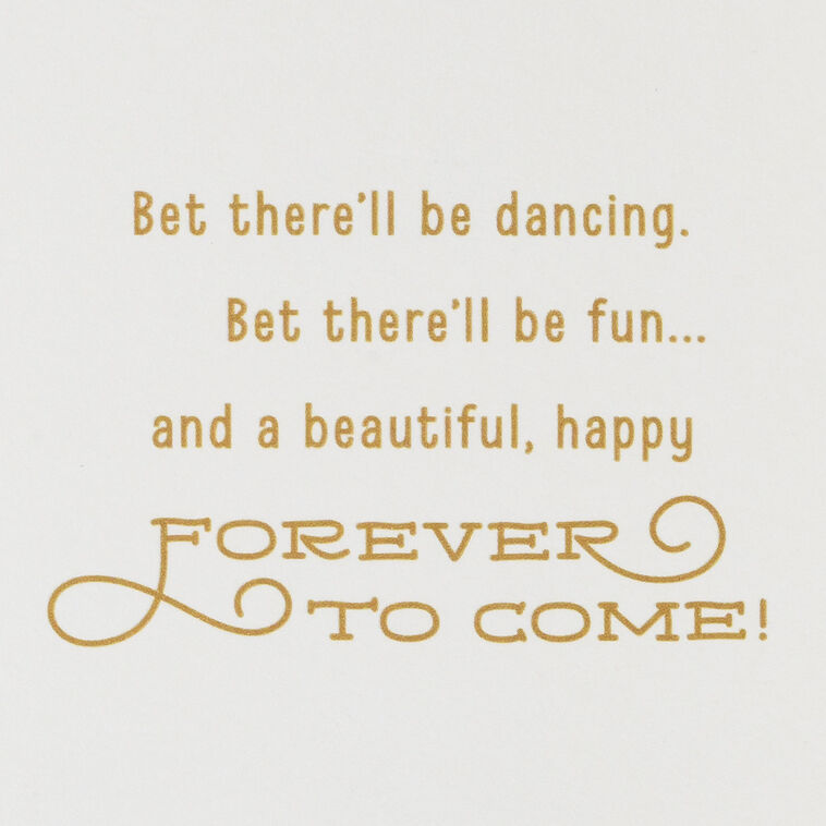 A Happy Forever to Come Wedding Shower Card, , large image number 3
