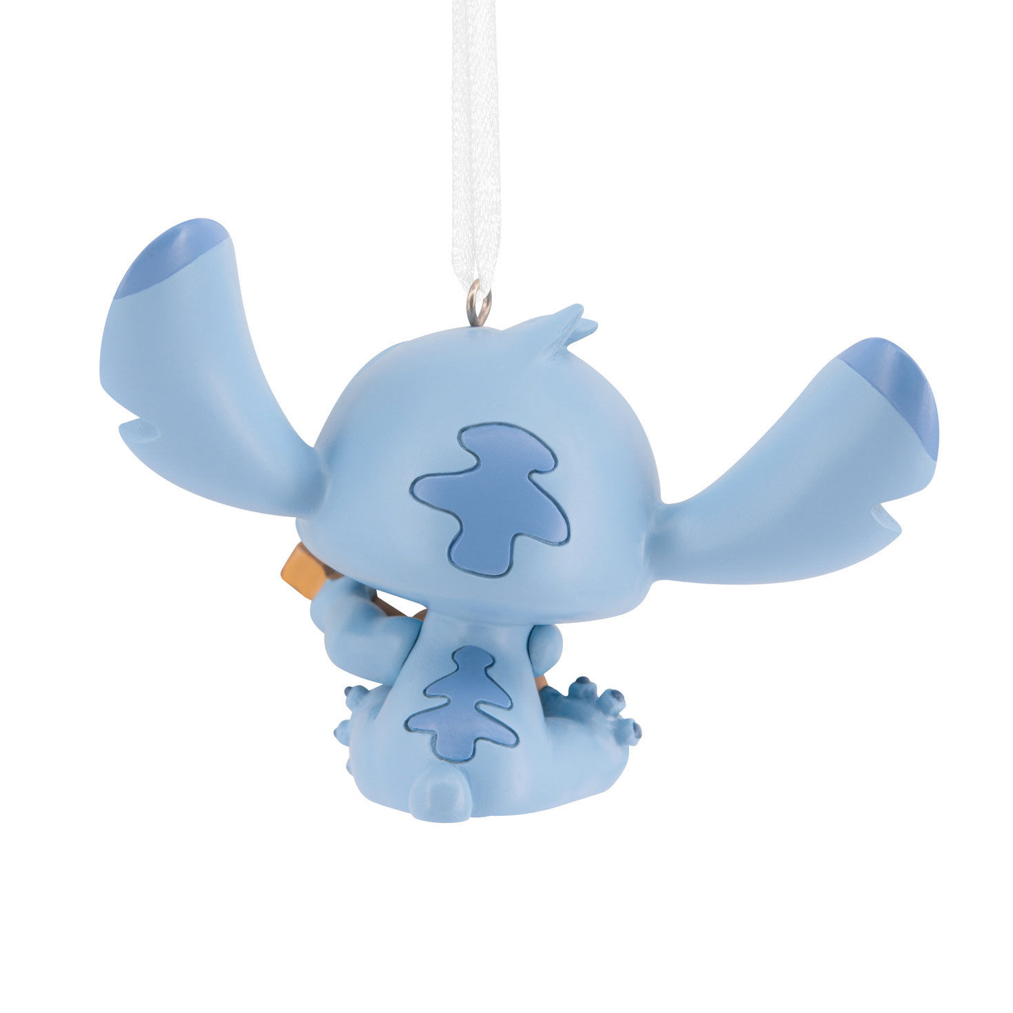 Stitch With Guitar Christmas Ornament Back image number 6