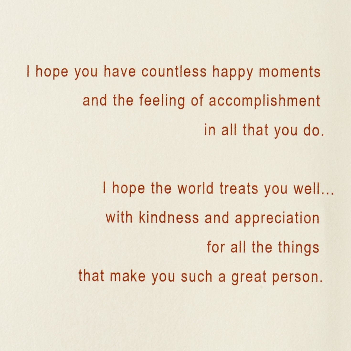 You Deserve Everything You Wish For Birthday Card for Brother From Sister, , large image number 2