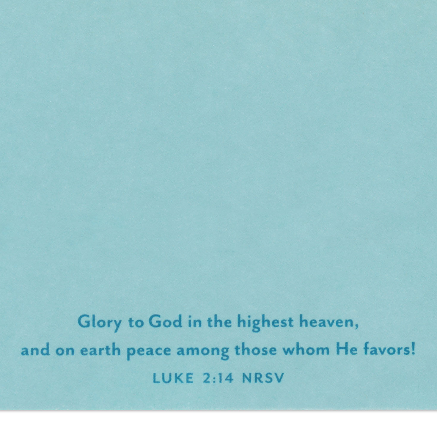 Evergreen Wreath Godson Religious Christmas Card Scripture image number 3