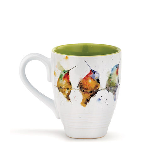 Demdaco Hummers on a Wire Mug 16 oz., 