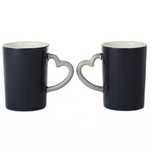 Disney Mickey and Minnie Kissyface Mugs, Set of 2, 