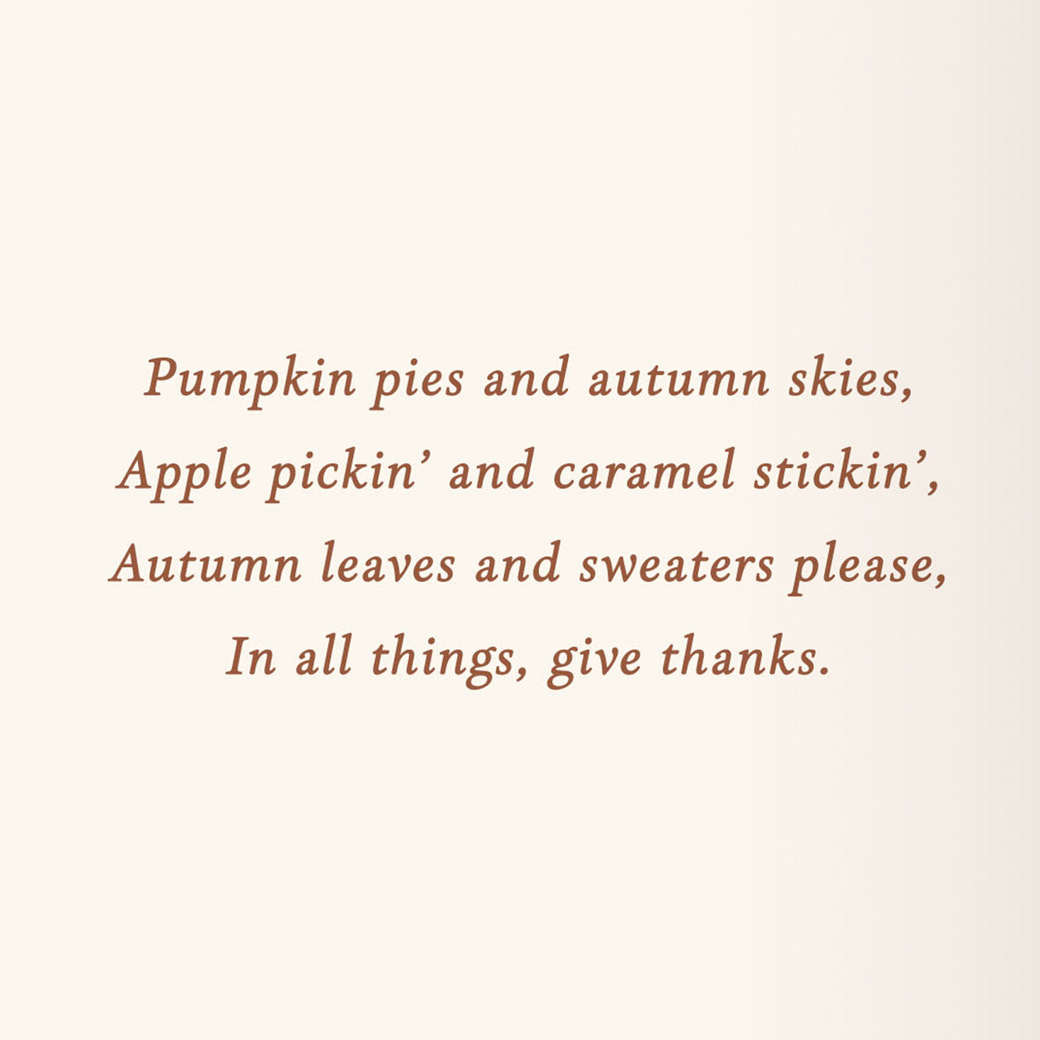 Giving Thanks for You Religious Thanksgiving Card for only USD 2.99 | Hallmark