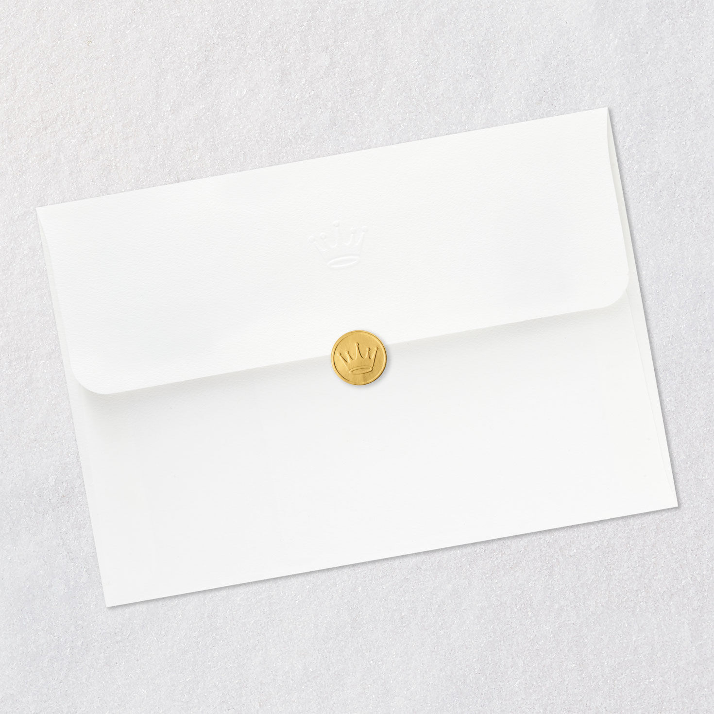 Santa in Sleigh Pop-Up Christmas Card With Sound Envelope Back with Seal image number 10