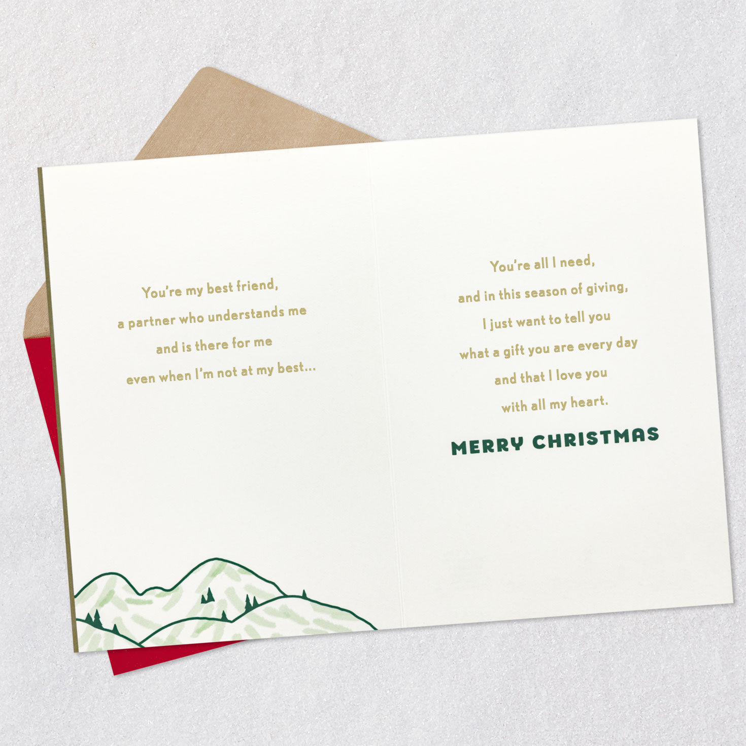 You're the Greatest Gift Christmas Card for Husband, , large image number 4