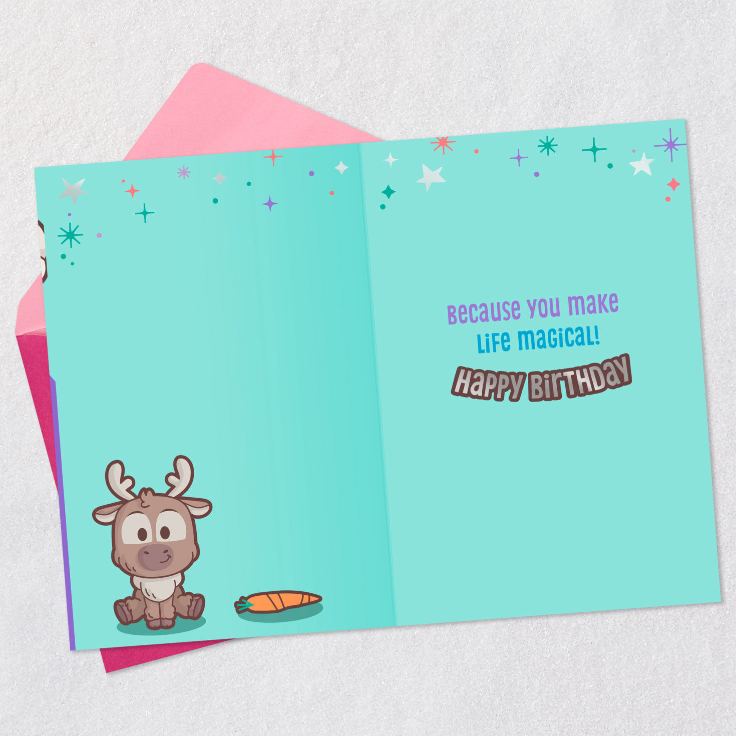 Disney Frozen You Make Life Magical Birthday Card for Great-Granddaughter for only USD 2.99 | Hallmark