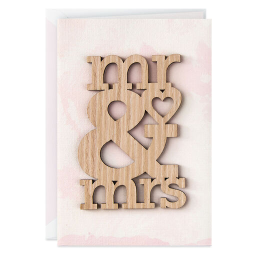 Two Become One Wedding Card, 